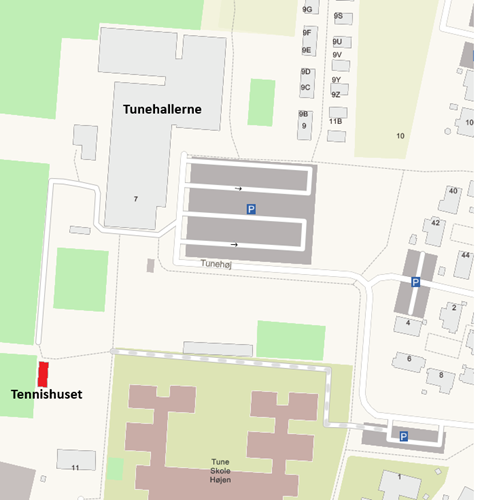 Kort over området